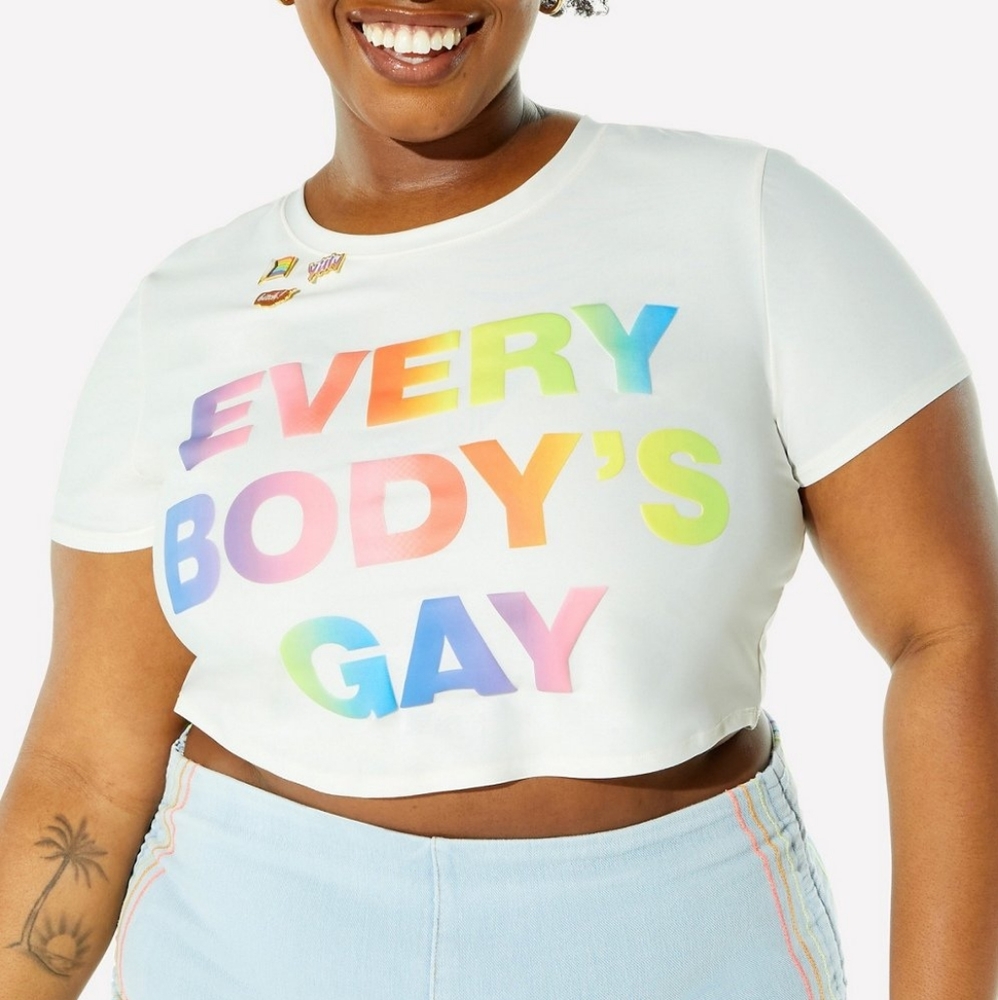 Yitty Pride Cropped Tee